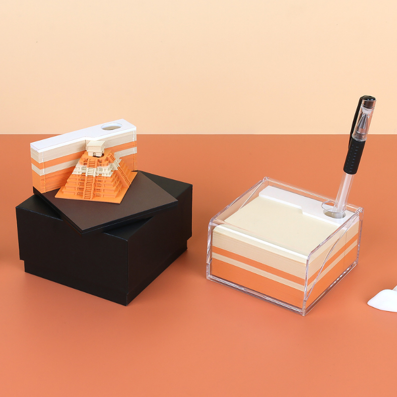 TimePiece® Memopad 3D - Pyramid