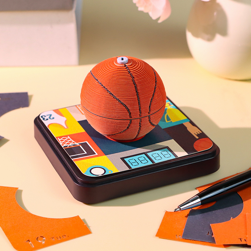 TimePiece® Calendar 3D - Basketball