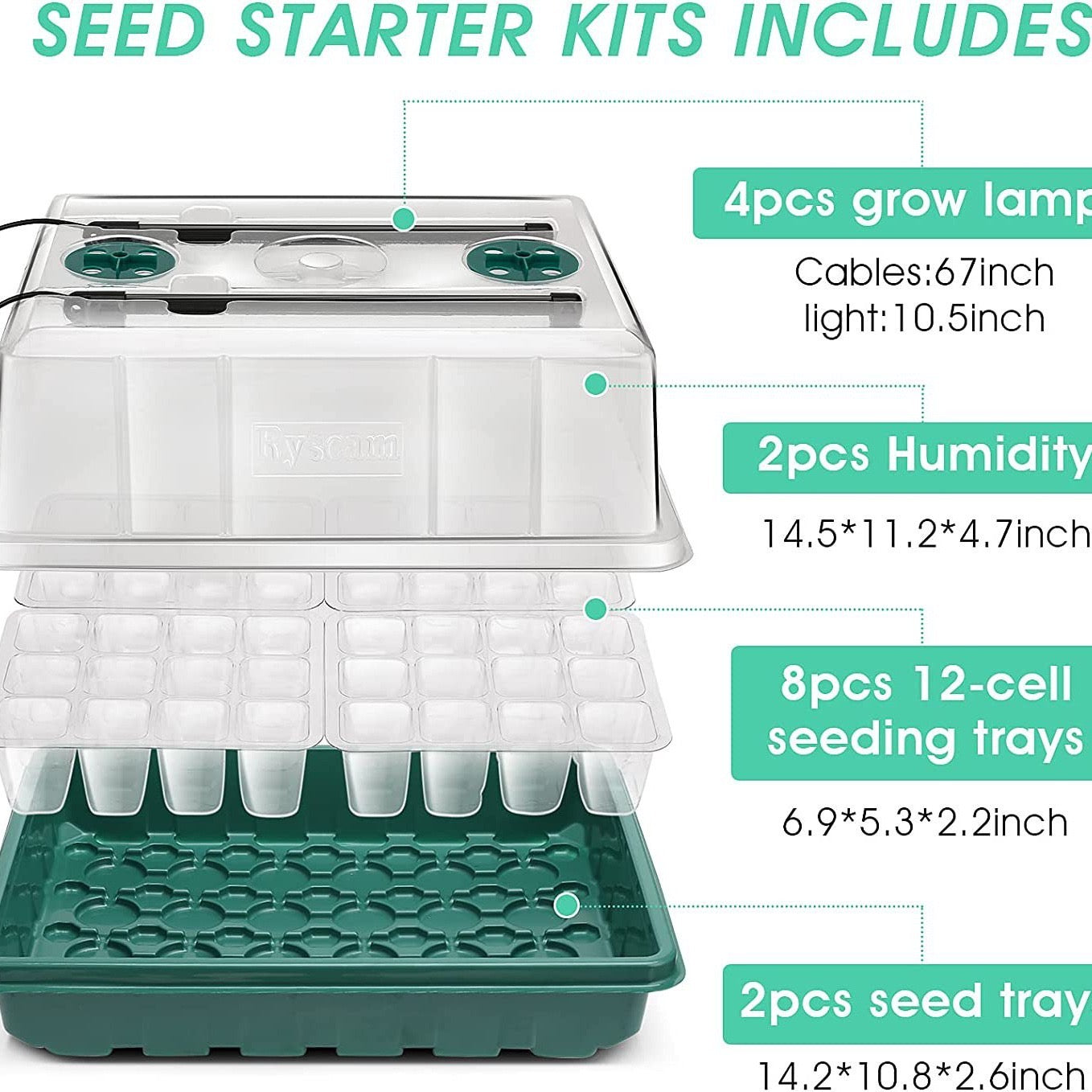 ShimmerNest® Germination Tray