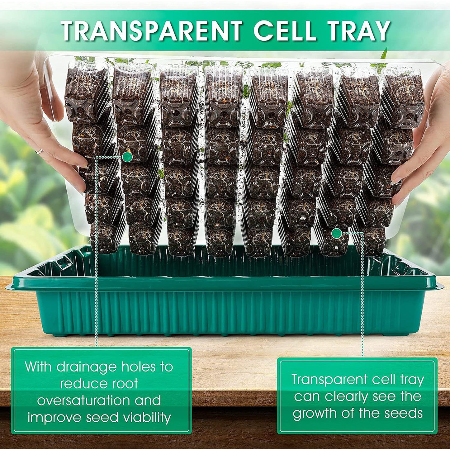 ShimmerNest® Germination Tray