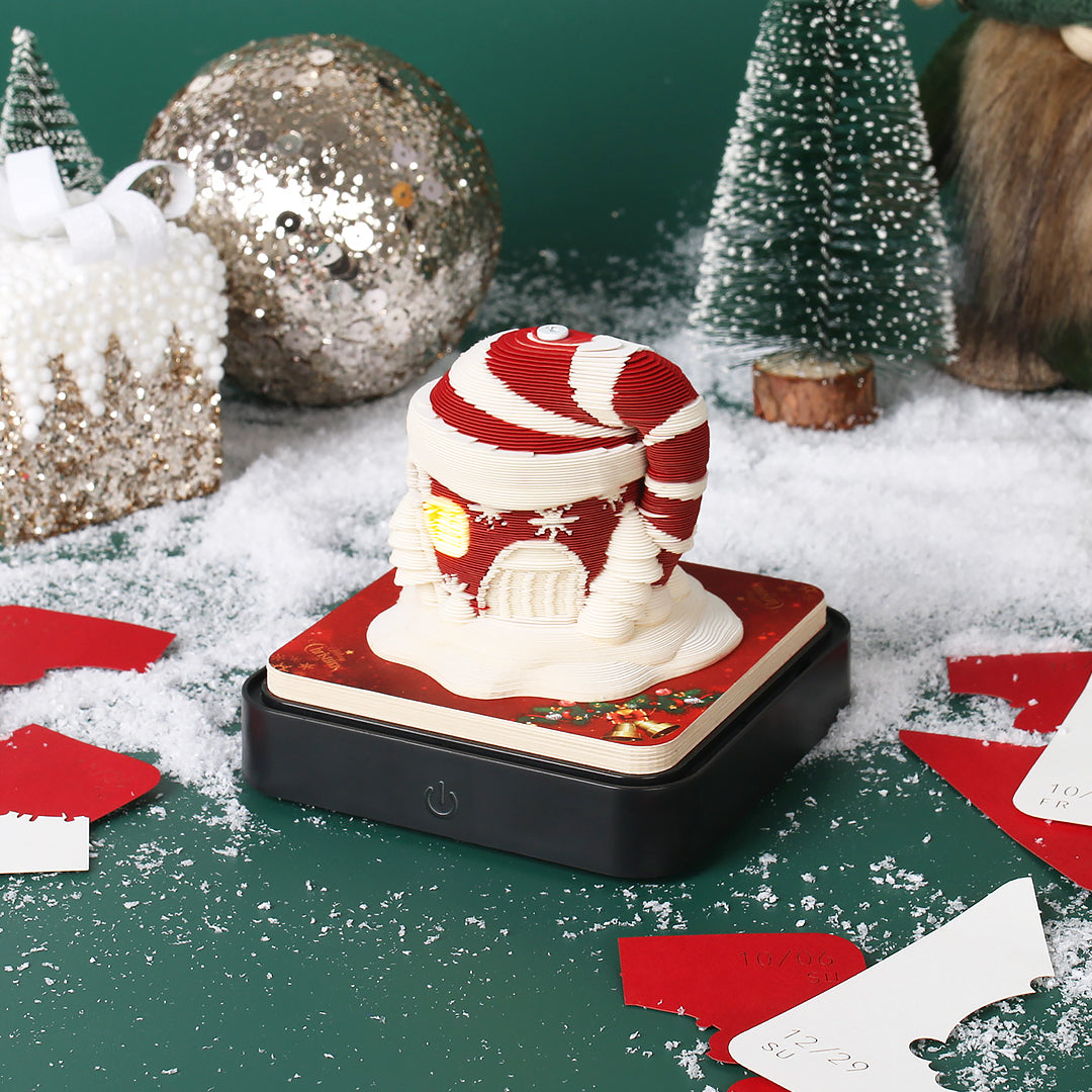 TimePiece® Calendar Santa House