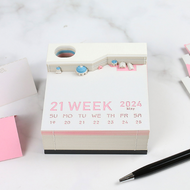 TimePiece Calendar Santorini