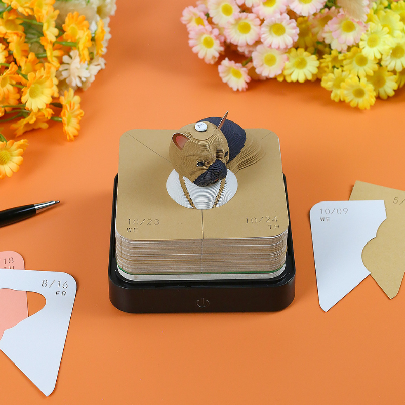 TimePiece® Calendar French Bulldog