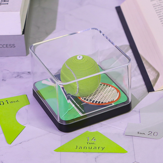 TimePiece® Calendar 3D - Tennis