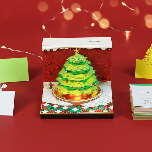TimePiece® Memopad 3D - Christmas Tree